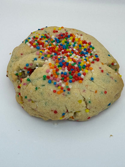 Birthday Cake Cookie – Soft, Sprinkle-Filled & Festive