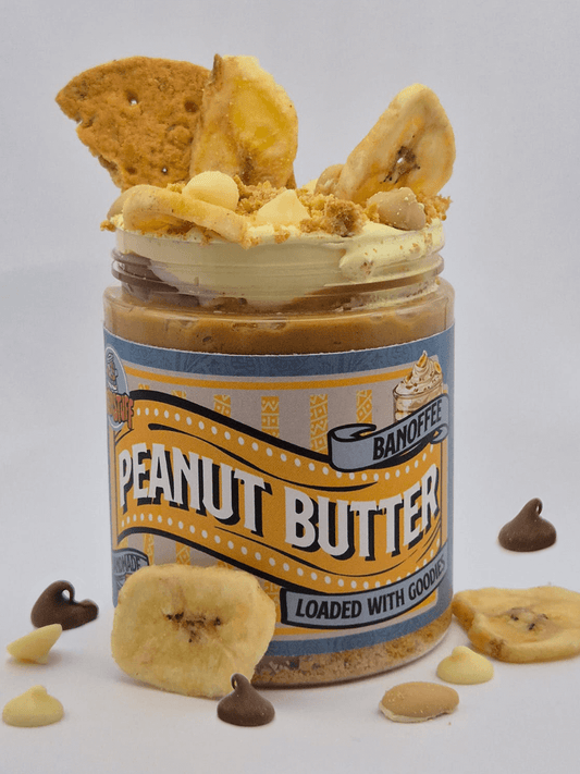 Banoffee Peanut Butter Treat Jar