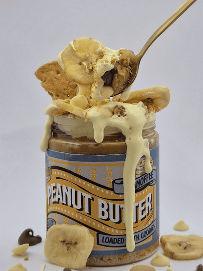 Banoffee Peanut Butter Treat Jar