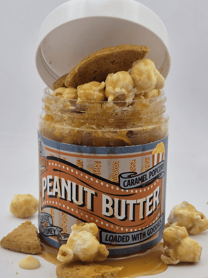 Caramel Popcorn Peanut Butter Treat